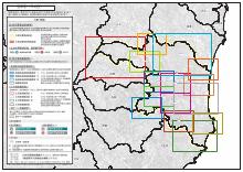 土砂災害警戒区域総括図 （平地区）